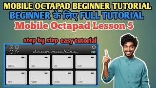 Mobile Octapad Lesson 5 | Full Song | easy pattern | Style Beat