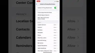 Turn Off In-App purchases on iPhone #iphone #iphonetips