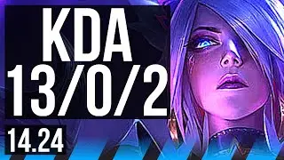 RIVEN vs SYNDRA (MID) | Rank 1 Riven, 13/0/2, Rank 8, Legendary | NA Challenger | 14.24