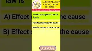 Diploma,TNPSC,RRB JE, Gr1signal MCQ #electronics# allied#engineering#rrb #electrical  #16 #TestBatch