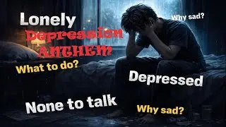 Depression Anthem | Sad Song for Lonely Broken Hearts & Silent Minds | Sing your heart | Manu Talks