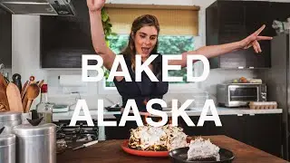 Фламбе в стиле &laquo;Запеченная Аляска&raquo;