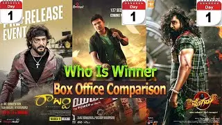 Yuvarathnaa VS Roberrt VS Pogaru 1st Day Total Worldwide Box Office Comparison See Who Is Winner