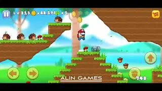 Alin | Super Bobby&rsquo;s World | Level 213 | Quick Game Guide | All Gold | All Stars