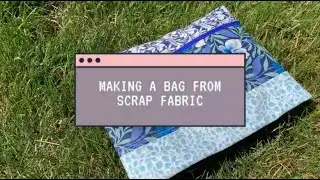 How to Make a Zipper Pouch Out of Fabric Scraps (Zero-Waste Project)