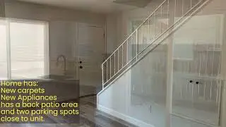 Remodeled Town House Style unit - New Washer and Dryer in unit