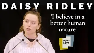 Daisy Ridley reads an urgent letter to Planet Earth