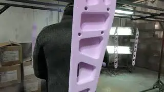 This Pearl Lavender powder coat turned out amazing