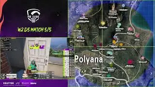 [Match 5/5] W2D5 PMPL South East Asia Championship 2022 | Fall | ERANGEL