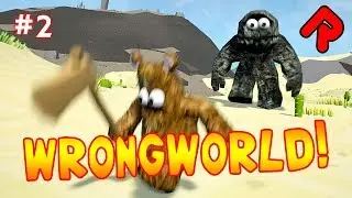 Giant Stone Golem Boss! | Let's play Wrongworld gameplay ep 2 (Early Access)