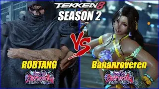 TEKKEN 8 &bull; Fahkumram (RODTANG) vs Miary (Bananroveren) &bull; Gameplay [ SEASON 2 ] Online Rank Match