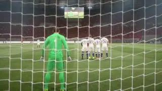 Valbuena free kick vs Anderlecht