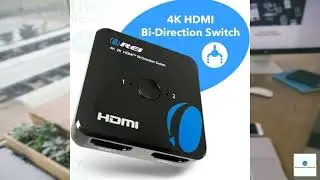 Review - OREI HDMI Switch 4K HDMI Splitter - 2x1 Bi Directional - 4:4:4 8-bit - HDMI 2.0,