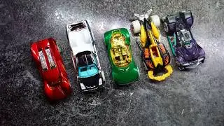 Распаковка набора из 5 светящихся дисков Hot Wheels!