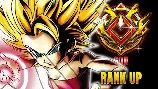 I got to GOD Rank with Caulifla (& Gotenks)