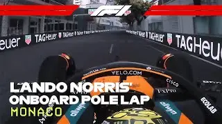 Lando Norris' Pole Lap Recreation | 2025 Monaco Grand Prix | F1