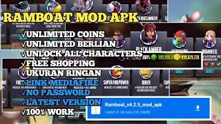 Download Ramboat mod apk terbaru 2022 V4.2.5 Unlimited money | latest version