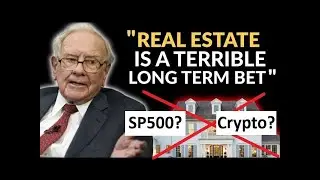 Real Estate vs. S&P 500 vs. Crypto : Where Should You Invest? - Warren Buffett