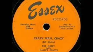 BILL HALEY with HALEY'S COMETS  'crazy man, crazy', 1953
