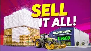 SELLING EVERYTHING to UPGRADE the FARM! FS25 Let&rsquo;s Play