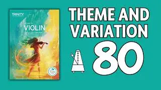 Theme and Variation from The Boy Paganini | Play Along | TCL Grade 5 Violin Exams from 2025