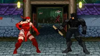 Battle Showcase: Elektra Vs Daredevil