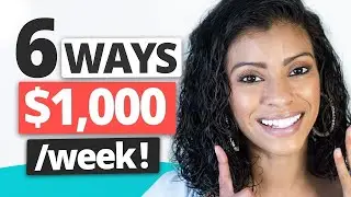 6 Ways To Make $1000 a Week NO JOB - Passive Income Ideas