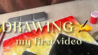Drawing ✍️!!! (sorry it's the same sound the original song was copyrighted)