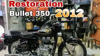 Royal Enfield standard 350 modifications | Bullet 350 modified | Bullet tower sikar #royalenfield