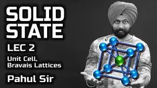 SOLID STATE L2 | Unit Cell, Lattices in English | Class 12 Chemistry | Pahul Sir | JEE | NEET