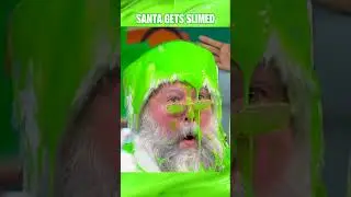 Santa Claus gets slimed on NFL Slimetime! 🎅