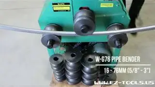 HYDRAFORE Electric Pipe Bender Project #2 (W-G76)