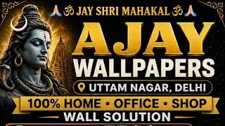 2 bhk flat wallpaper install new design home decor wallpaper ✌🏻 | Ajay wallpapers | #virelvideo 