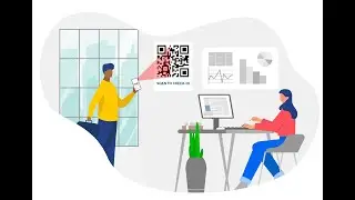 OneTap - How it works - public QR code & check in link