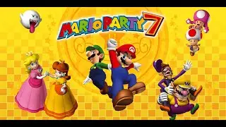 Mario Party 7 (GCN) - Part 27 - Pyramid Park - Party Cruise Battle Royale - 15 Turns - Easy CPU (NC)