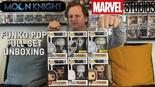 Moon Knight Funko Pop Full Set Unboxing