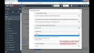 Risk Assessment in ServiceNow Change Management