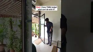 Client: I have 500k budget what can I do with it? #viralvideo