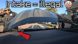 CA Where An Intake Is A Crime | M4 Gets State Ref Ticket  🚔