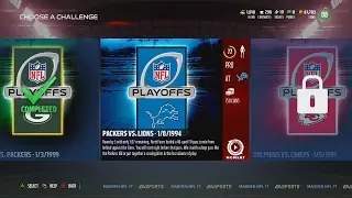 Madden NFL 17 | MUT Playoffs | Wild Card Challenge #6 | Lions