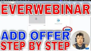 ✅ How To Add An Offer To EverWebinar 🔴