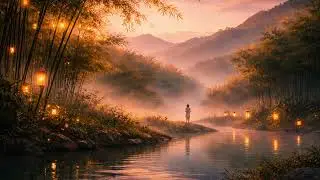 Asian Bamboo Focus Music 🌿 Calm Lounge Sounds  for Deep, Work, Study & Relaxation