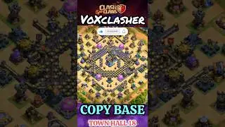 Only 1 Star TH18 War Base 2026 Anti 2 Star Anti Dragon Anti Meteor Golem 🔥 ( Clash of Clans )