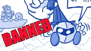 Meta Knight Gets BANNED?! (Kirby/Super Smash Bros Comic Dub)