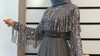 How to Style Your Dress With Fancy Crystal Tassels Lace On Neck | Fancy Tussles Lace Neck Designs.