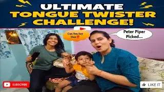 IND DIARIES | GenZ's Ultimate Tongue Twister Challenge! | Make this challenge viral❗️😱#follow