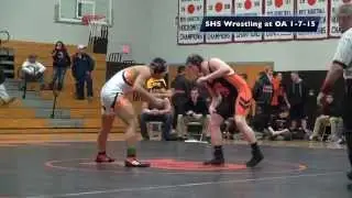 Stoughton High Wrestling at OA (1-7-15)
