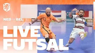 Live Futsal | Nederland  - België | Vierlandentoernooi