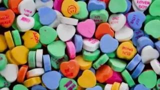 Heart-Shaped Candy Slideshow
