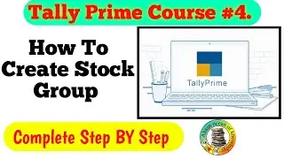 How to Create Stock Group।।Stock Group kaise Banaye Tally Prime mein @ahsanoceanofknowledge 